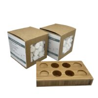 OIO NATURA Pack toallitas y bases bambú