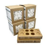 OIO NATURA Pack toallitas y bases bambú